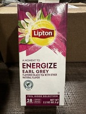Lipton Energize Earl Grey 28