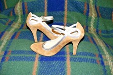 Damen Schuhe-Pumps "Fersengold" Berlin Gr.35 Nubukleder neuwertig