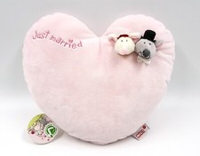 Nici Just Married Maus Hochzeitsmaus Kissen Herz Hochzeit Wedding