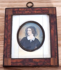 Antike Miniaturmalerei Lupenmalerei - Lola Montez - 19. Jhd.