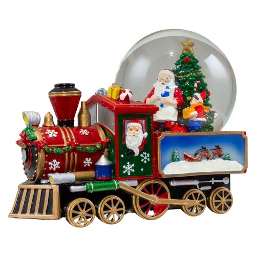 Schneekugel spieluhr 22cm - spieluhr,