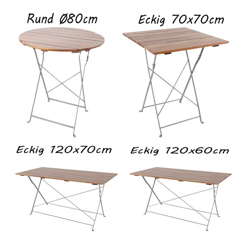 Klapptisch biergarten - klapptisch,