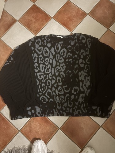 Sweatshirt damen oversize leo - sweatshirt,