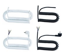 Zug-Spiralkabel Schuko-Stecker