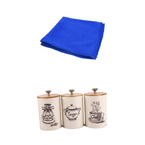 Vintage stil tee kaffee - 3x,