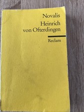 „ Heinrich von Ofterdingen „ von Novalis (Taschenbuch)( Sch6 )