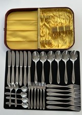 WMF Besteck Set Wien 90/45 Silberauflage 6 Personen 30 teilig Excellent. Zustand