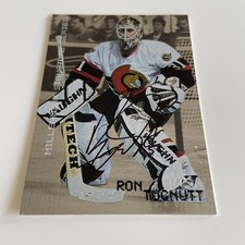 NHL Card-Ron Tugnutt-Autograph ITG Millennium Signature Series 1999-Ottawa