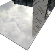 Spiegelblech Supermirror 8 1m V2A Wand Spiegel Metall Spiegel Deckenspiegel CNS