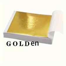 Blattgold Schlagmetall zum vergolden 8.5x9cm Goldfolie Vergoldungsfolie Gold