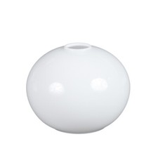 Lampenschirm Kugelglas E27 Ersatzglas 4055 Lampenglas Opalglas Weiß Ø 200/45mm