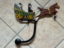 Hochzeitsgeschenk, Balance, Kutsche mit Brautpaar & Pferd, Unikat, Antik