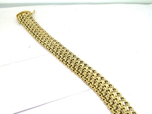 Gold armband 585 - gold,