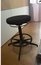 Ikea Drehhocker LIDKULLEN Sitz-/Stehstütze aktiv, Höhen verstehllbar