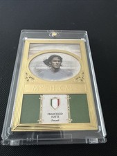 Francesco Totti Futera Unique Mythicals 1/1 23crt Gold Frame