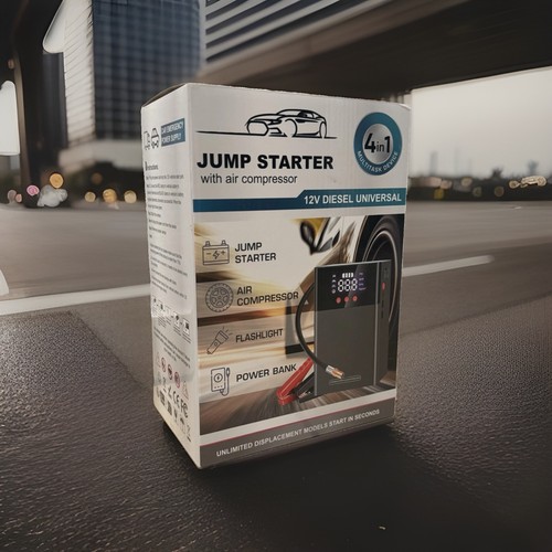 4in1 jump starter starthilfe - starter,