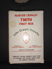 Vintage Thoth Tarot Aleister