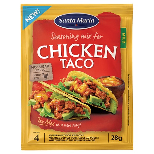 Santa maria chicken taco - maria,