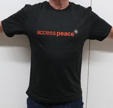 Loveparade T-Shirt 2002 access peace neu OVP schwarz blau Love Parade black blue