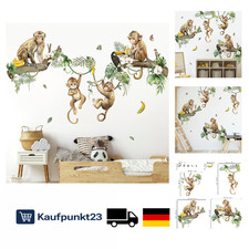 Wandtattoo Affen Dschungel
