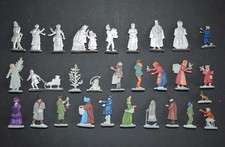 Zinnfiguren Zinnfigur Serie "Winterzeit" von Wagner 30 mm 29 Teile
