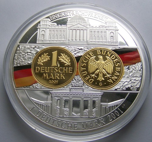 Gold münze mark - 1, dm