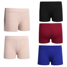 Mädchen Kinder Hot Pants Schule Tanz Sports Ballett Stretch Shorts Kurze Hosen
