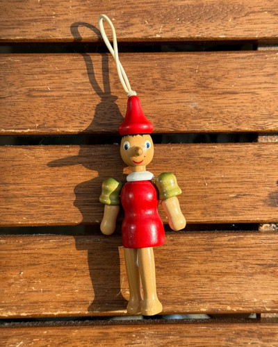 Pinocchio anhänger holz - pinocchio, 11cm