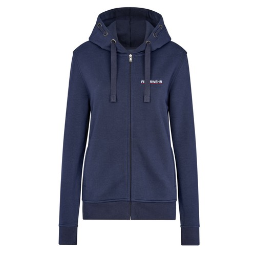 Damen sweatjacke feuerwehr - damen,