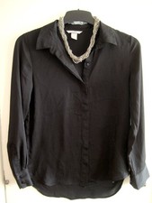 Festliche, schwarze BLUSE, Gr