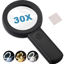Vielseitige LED-Lupe - 30-fach