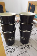 6 Trinkbecher von Bacardi Oakheart