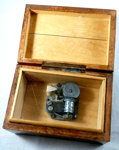 Spieluhr holzschatulle mit - spieluhr,