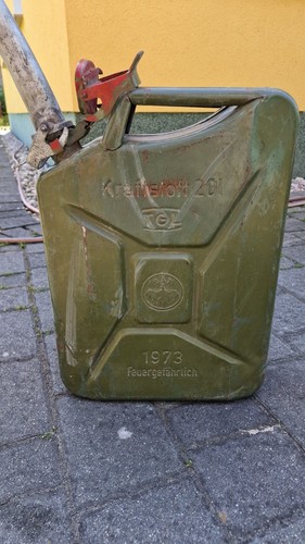 Kanister metall liter ddr - kanister, 20