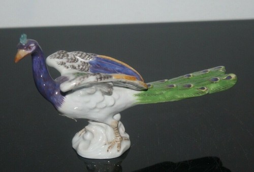 Meissen figur pfau - meissen,, figur,