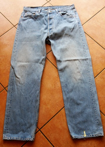 Levi 501 jeans hellblau w34 - ,