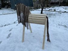 Voltigierpferd, Holzpferd