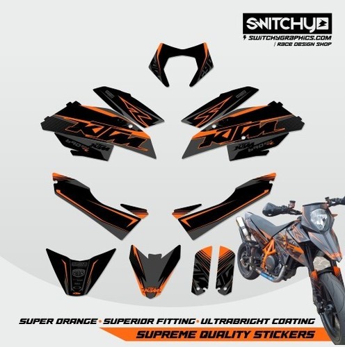 Ktm 690 supermoto - supermoto, grafik