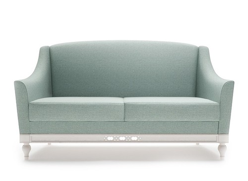 Chippendale sofa sitzer - chippendale,