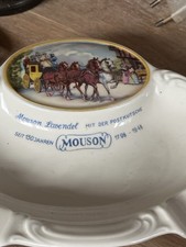 ALTER WERBE-ASCHENBECHER "MOUSON LAVENDEL"ROSENTHAL 1948