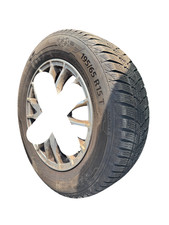 2x VW Golf Passat Reifen 195/65 R15 91T Winterreifen ca. 6,5-7 mm NUR REIFEN