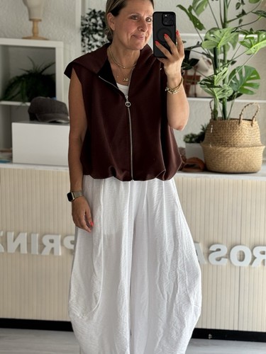ärmellose jacke jäckchen mit - jacke,