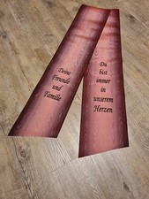 Trauerschleife Kranzschleife Grabschleife Beerdigung Trauerband, Wuschtext