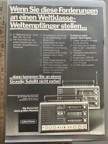 1978 grundig satellit 3000 - grundig,