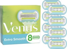 1x Gillette Venus Extra Smooth 5-fach Rasierklingen Damen 8 Ersatzklingen