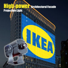 60W-600W Logo-Projektionslampe, Langreichweitig, Wasserdicht, Anpassbare Logos