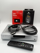 Humax CR-Fox CI - Weiß/Silber - Sat Receiver - mit Fernbedienung + Kabel + HD+