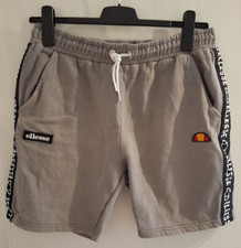 ellesse Jungen Teens Boys Herren Sweatshirt kurze Hose Shorts  Gr. M grau