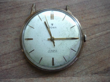 Herrenuhr STOWA Zentralsekunde Handaufzug, Werk i.O., Federsteghalter defekt