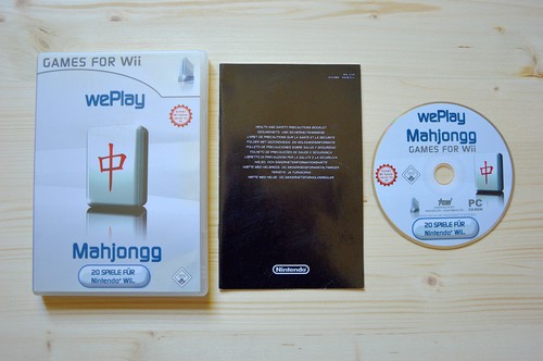 Wii weplay mahjongg - weplay:,